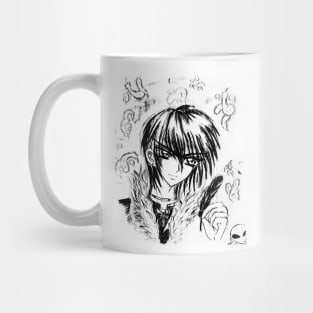 Drawing of a boy 2002 Mug